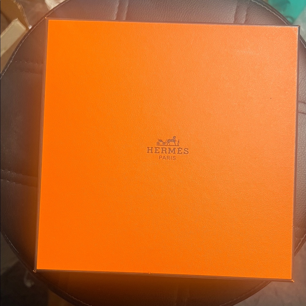 Hermès Orange Box L8 H8 W2